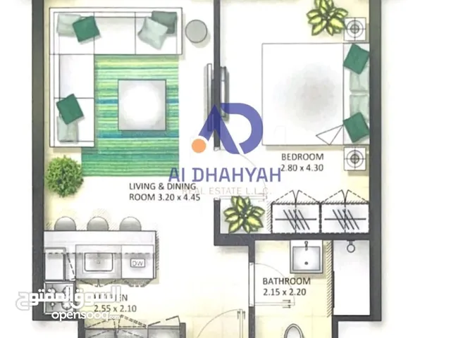 451 m2 1 Bedroom Apartments for Sale in Sharjah Muelih Commercial