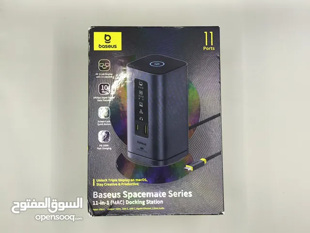 محطة التوصيل الاحترافية Baseus Spacemate 11-in-1 (MAC)