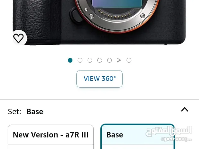 كاميرا سوني a7r جديدة