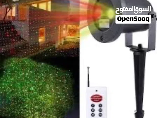 جهاز عرض ليزر خارجي او بروجكتر زينة الحدائق  يستخدم بشكل أساسي للإضافة تاثيرات ضوئية جميلةفي الحدائق