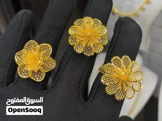 خواتم ذهب عيار 21 ذهب