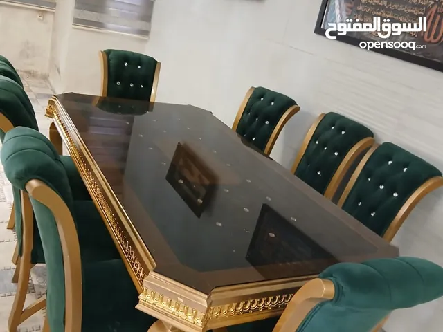 طاولة سفرة 8 مقاعد