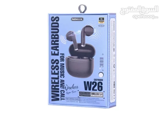 سماعة البلوتوث الاصلية من شركة Remax Cosybuds W26 بسعر حصري ومنافس