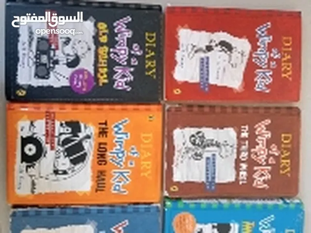 Books series of wimpy kid 6 books