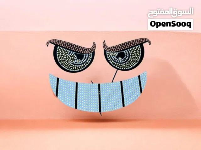 اضواء لد عيون وفم الشيطان للسيارة