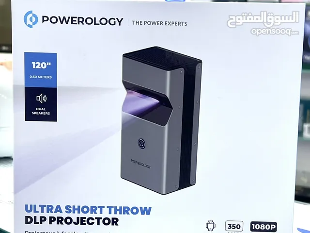 Powerology 4K Ultra Short Throw DLP Projector 2+16GB