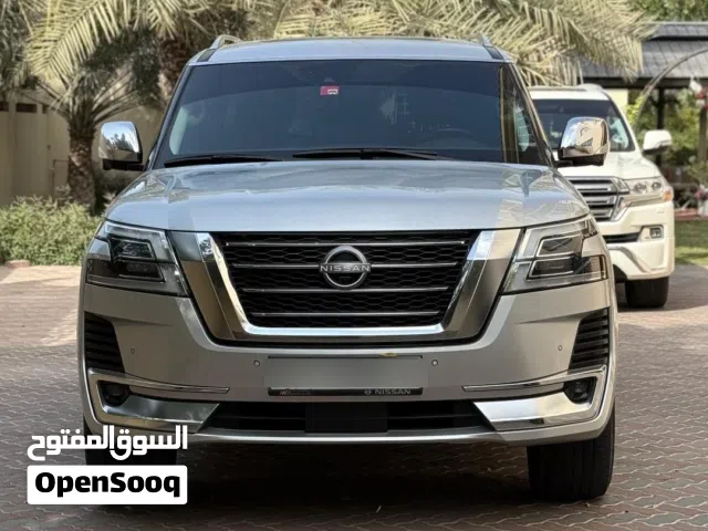 نيسان باترول بلاتينيوم أعلى فئة 2020 V8 [تحت الضمان] المكينة الكبيرة نظييف platinum Nissan patrol