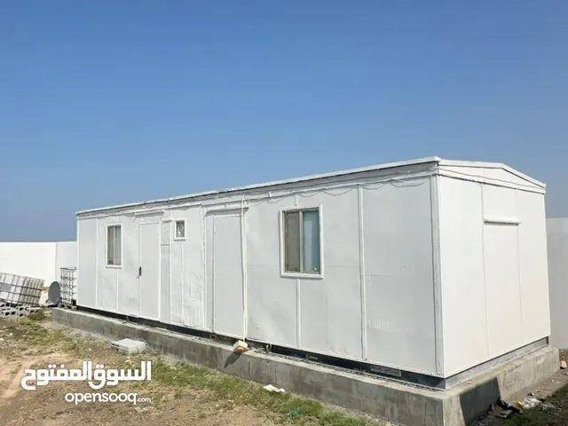 للبيع كرفان غرفتين ودورة مياه مفرشه وجاهزه 12في 4