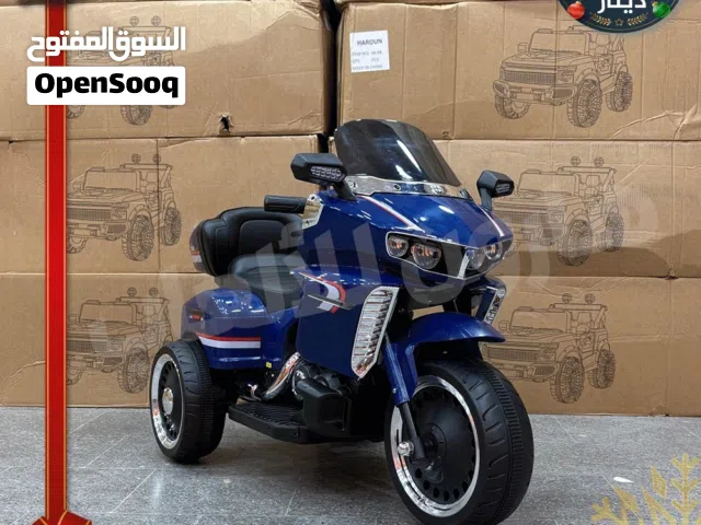 دراجة شحن 12 فولت موسيقى اناره aux & usbتناسب عمر 2سنة الي 15 سنة مع كفاله من الوكيل الحصري