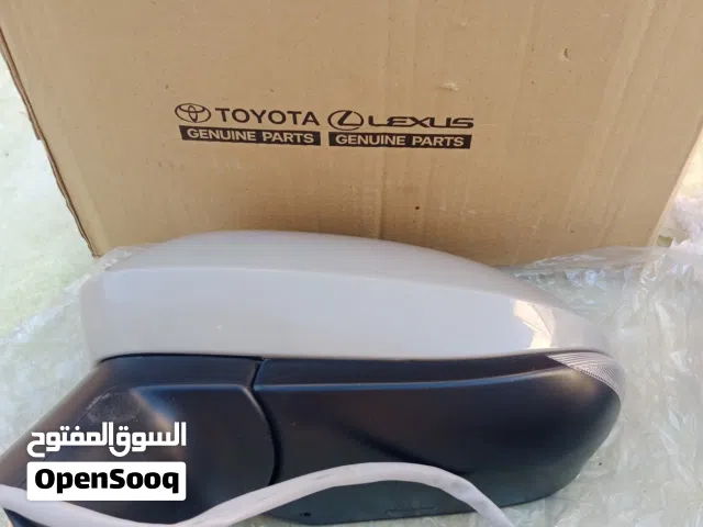 مراية جانبية تويوتا كورولا جهة السائق جديدة بالكرتون وكاله فيش ب فيش  موديل 2024 السعر 55 قابل للتفا
