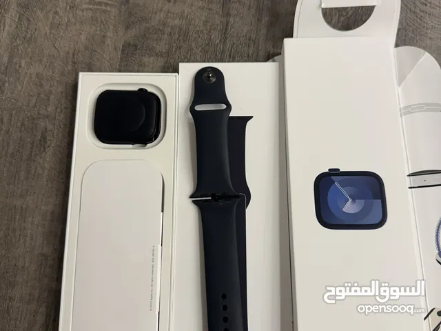 ساعه ابل ويتش مستخدم اقل من اسبوع مع كرتونتها بحالة الوكاله شخط صغييير فيها مجال