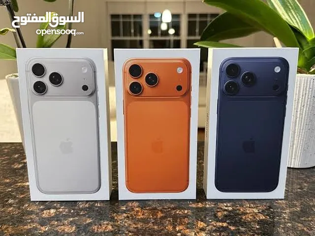 iphone 17 pro max 256GB NEW ا ايفون 17 برو ماكس جديد كفالة الوكيل 12 شهر