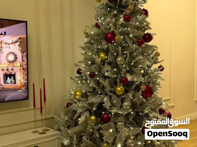 شجرة كرسمس ثلجي