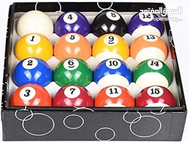 طابات بلياردو بالطقم