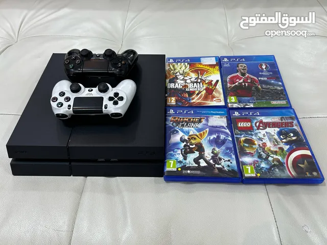 Ps4 With 1 Controller + 4 Games