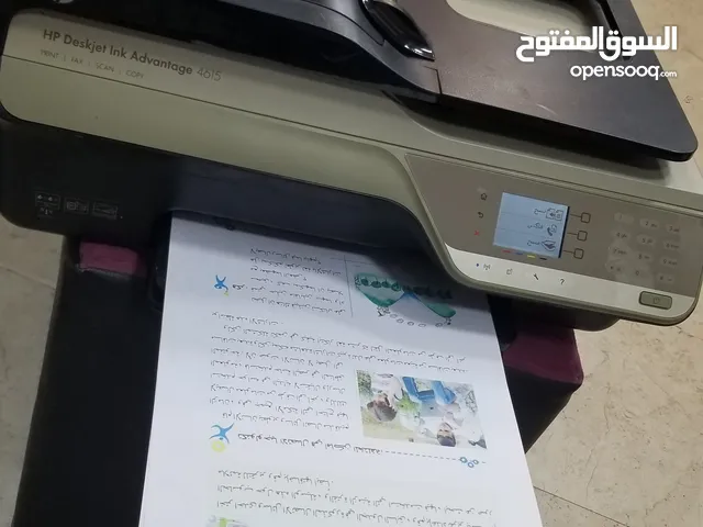 طابعة ملونة مع ويرلس وسكانر وحبر فقط 170