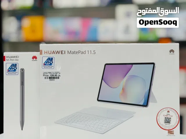 Brand New Huawei MatePad 11.5 Keyboard Pen in Oman 8GB Ram 256GB Storage