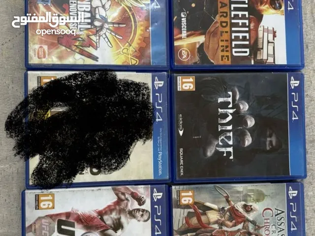 اشرطة بلايستيشن 4 مستعمل خفيف للبيع