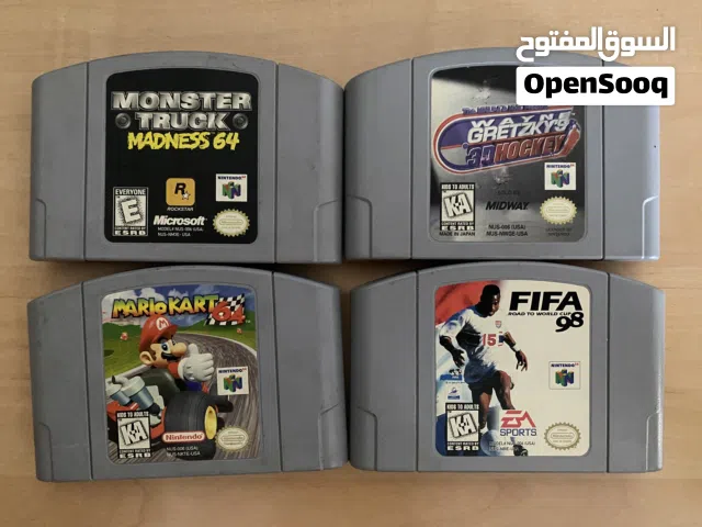 العاب Nintendo 64 ريجن امريكي للبيع