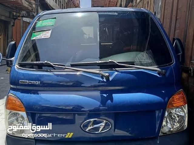 سيارة هيونداي بورتر للبيع بدمشق مستعملة السعر 9500 دولار لوحة ادلب مازوت موديل 2009