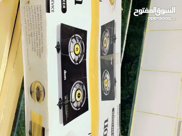 Ikon automatic black glass top gas stove is available in excellent condition