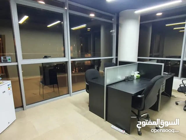 مكتب مفروش ايجار شهري مع رخصة مهن - دوار الوحة