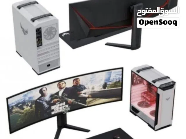 للبيع لدينا أقوى الكمبيوترات بي سي القمينق مع شاشات وكيبورد ماوس الجديد والمستعملة بأرخص الاسعار