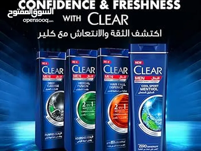 شامبو كلير للرجال ضد القشرة للتنظيف العميق بالفحم والنعناع.