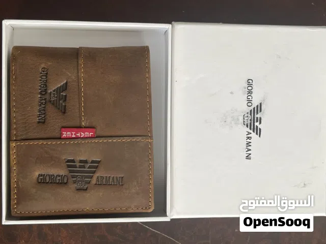 Giorgio armani wallet  (brand new) محفظة جورجيو أرماني (جديدة تماماً)