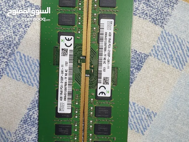 DDR4 TWO 4GB RAM 8gb 2600mhz