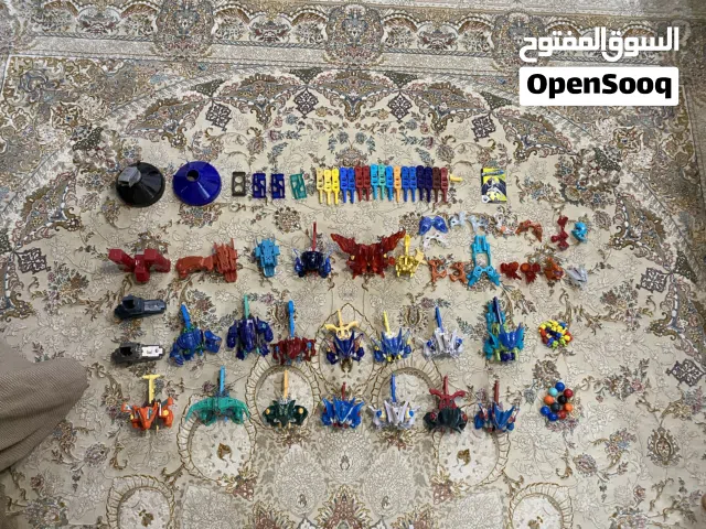 مجموعة كبيرة من شخصيات b-daman أصلية بالكامل