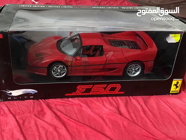 Rare Hot Wheels Elite 1995 Ferrari F50 Corsa Red Limited Edition Scale 1/18 مجسم فيراري