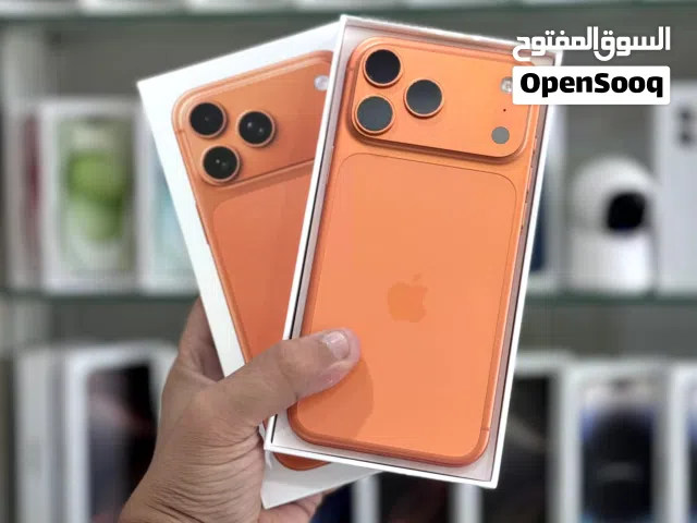 عرض خااص : iPhone 17 pro max 256gb هاتف بحالة الجديد مستعمل شهر فقط  مع ضمان وكيل سنة و بأقل سعر