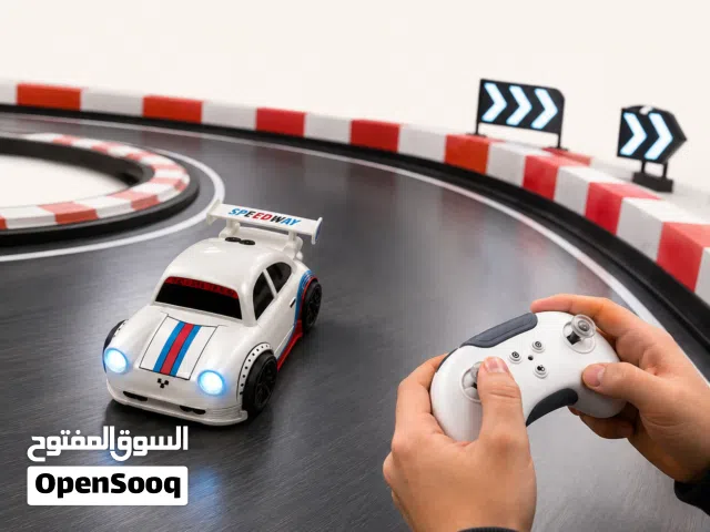 سيارة درفت ذكية بحركات 360° وإضاءة ومؤثرات صوتية ممتعة تحكم 2.4GHz مع أوضاع Follow و Esca