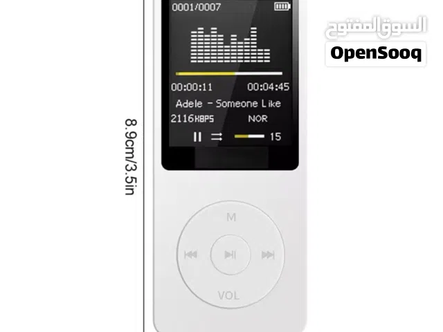 مشغل الصوت ام بي 4 القديم جوده عاليه فيه راديو جميل لاوقات الرياضه