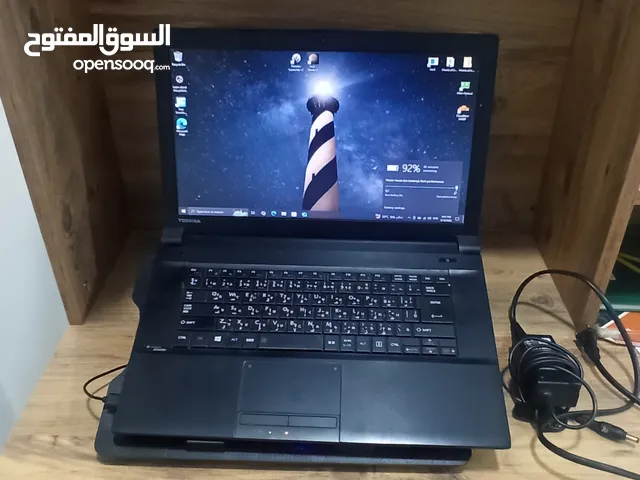 لابتوب توشيبا مستعمل نضيف وياة فان