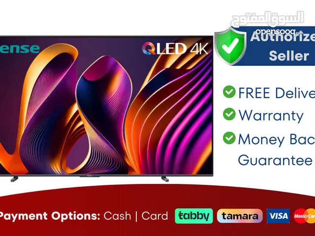 Hisense 100" Smart QLED TV - 4K UHD Display - 144Hz - Warranty - Free Delivery