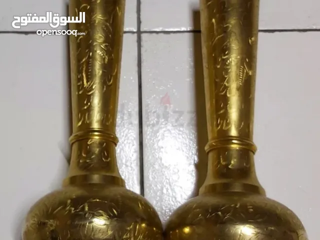 Vintage hand mad brass lamps, over a 100 years oldn