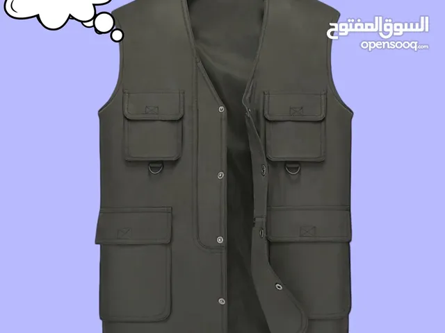 جاكيت يلبس من الجهتين قماش مناسب للاجواء الربيعية مع حزام مانع للشخير هدية مجانية