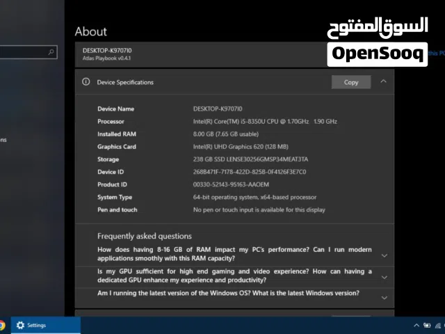 Windows Lenovo for sale  in Baghdad