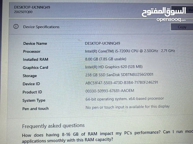 Windows Lenovo for sale  in Al Ain