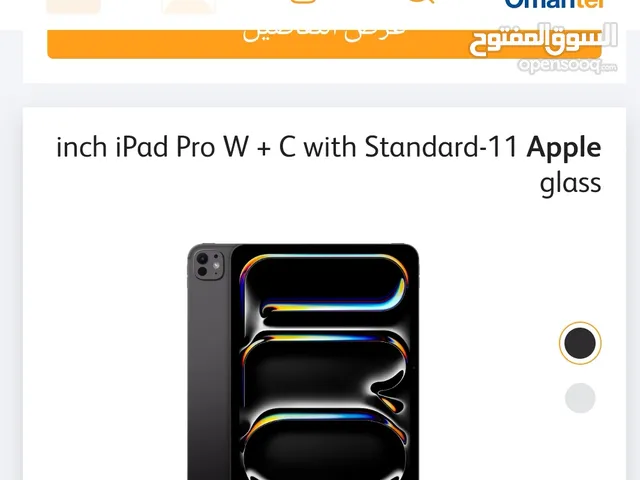 11-inch iPad Pro W + C with Standard glass آيباد 11inch برو  wifi+cellular أقرأ الوصف Read descripti