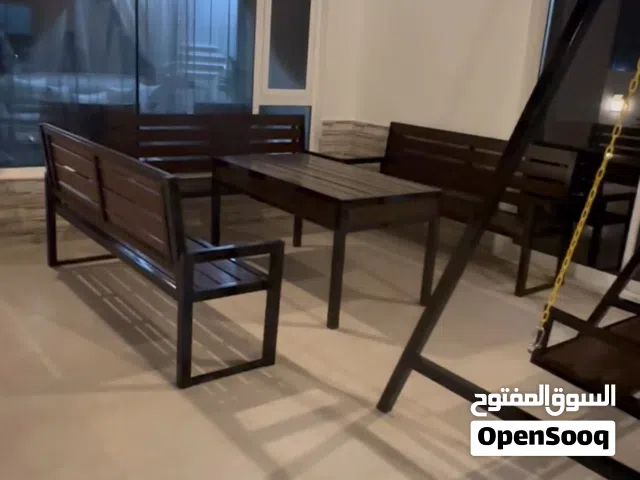 جلسات مظلات متنوعه خشب وحديد