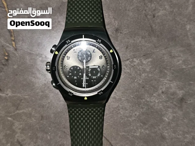 ساعة سواتش آيروني (Swatch Irony) أصلية ساعة أنيقة وعملية من علامة سواتش السويسرية، تجمع بين التصميم