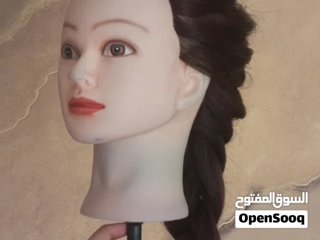 للبيع: رأس تساريح + قطعة عيون للتدريب   مثالي لتدريب طلاب التجميل والكوافير.