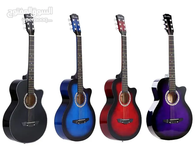 Nearly New Black Cutaway Acoustic Guitar — Used 3 Months, Mint Condition