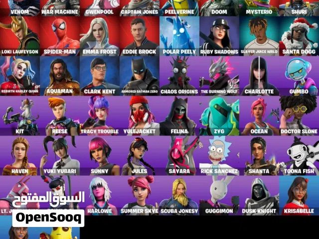 حساب فورت للبيع مع كامل معلوماته