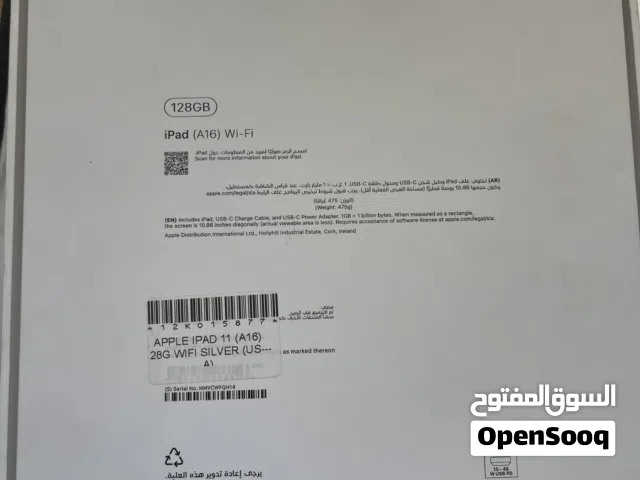 Ipad A16  128 جيجا