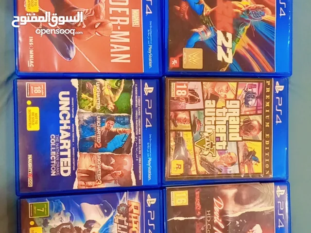 PS4 GAMES USED FOR SALE IN JEDDAH