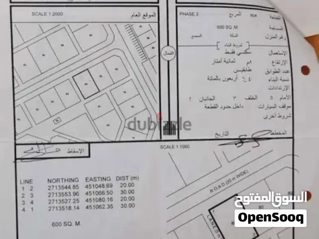 Residential Land for Sale in Al Batinah Liwa